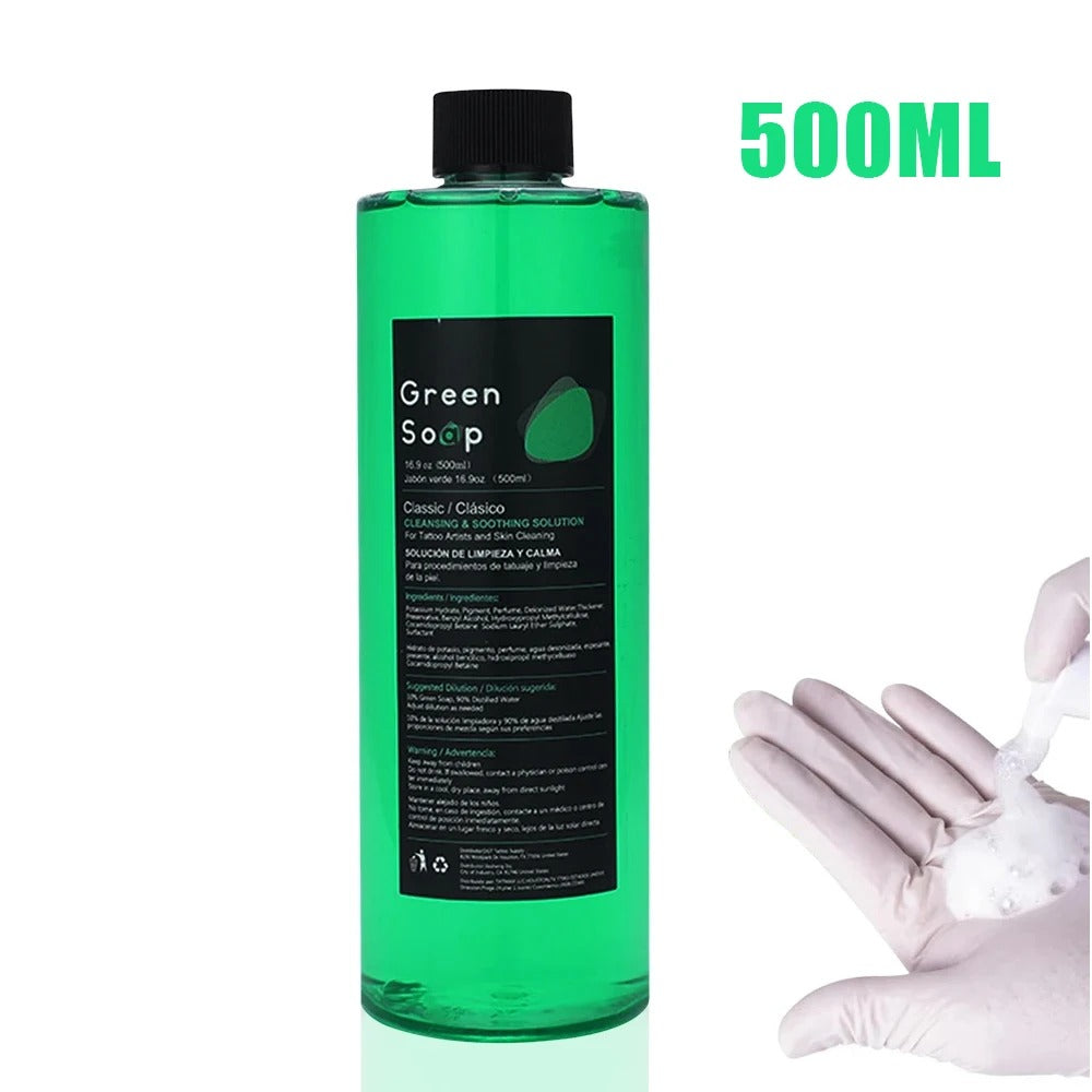 Zielone mydło oczyszczające